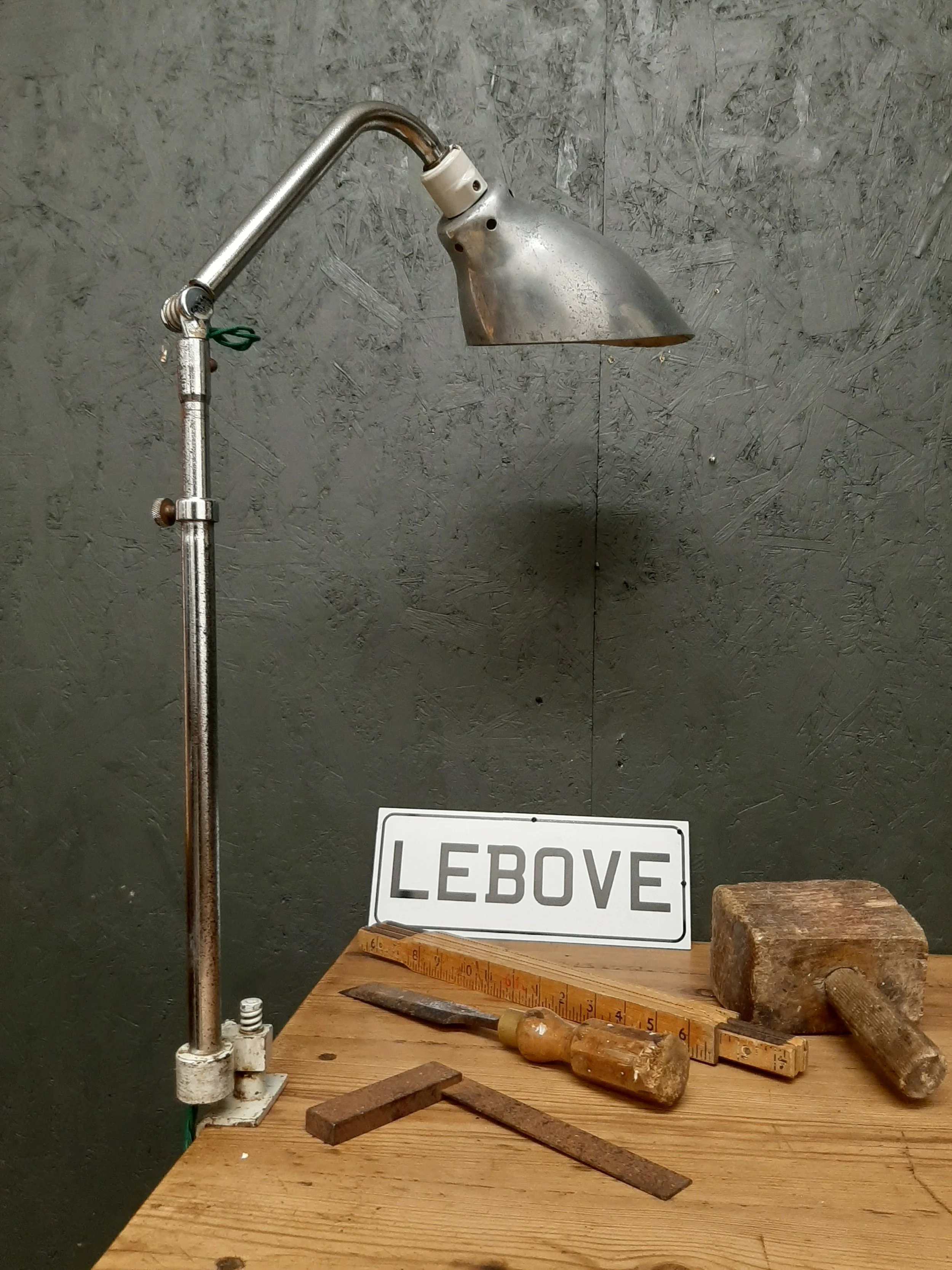 Ki-E-Klair French 1950s Lamp Model 210 — Lebove
